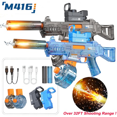 Electric water gun toy - water, 36ft