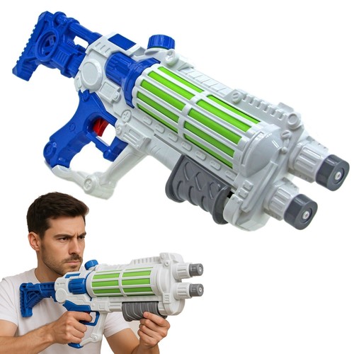 White water machine - white, gun