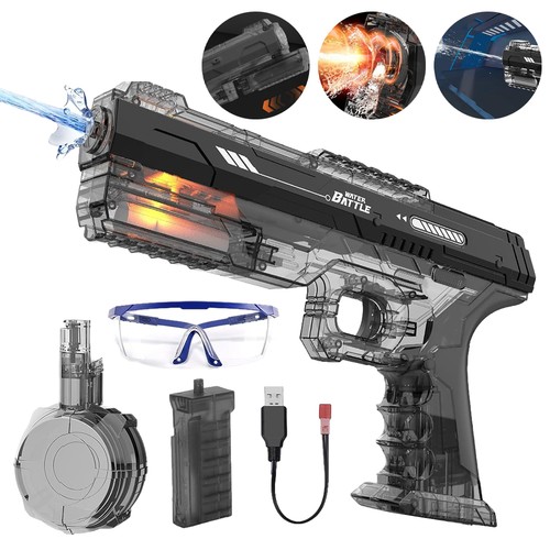 Electric squirt gun water - squirt,