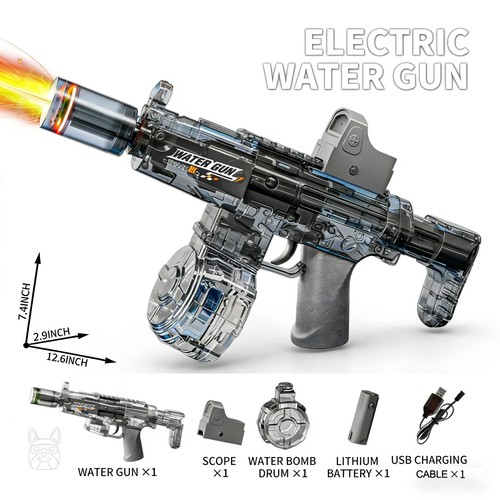 Electric water gun m416 - water, squirt