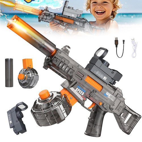 Electric water gun - water,