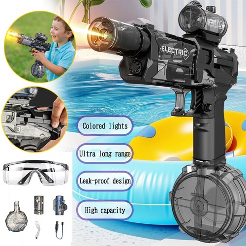 Electric water gun - water,