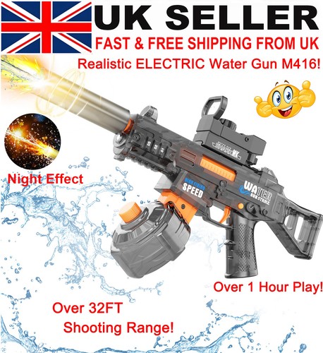 Electric water gun - water,