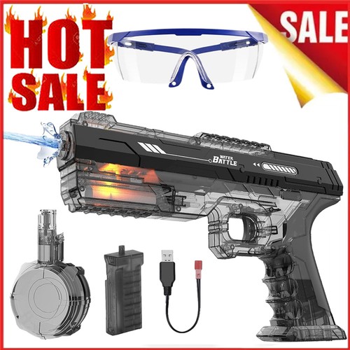 Electric water gun realistic - gun, w/realistic