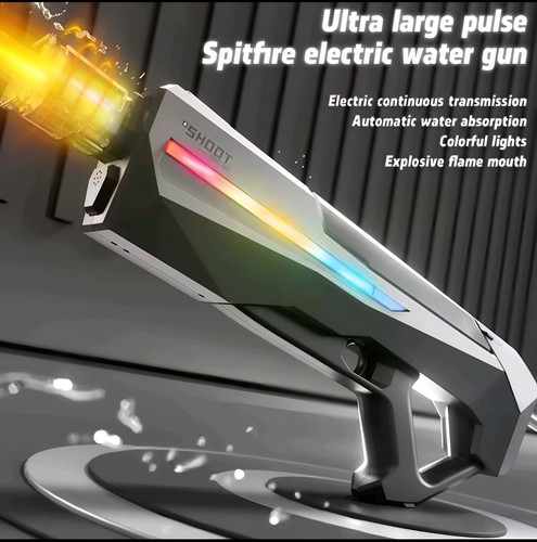 Led electric water gun - electric, squirt
