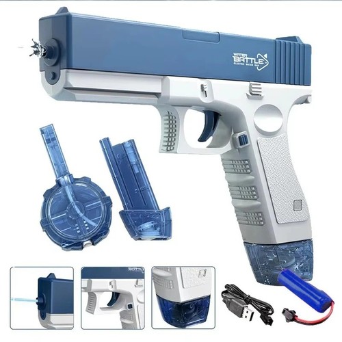 Powerful electric water gun - water,